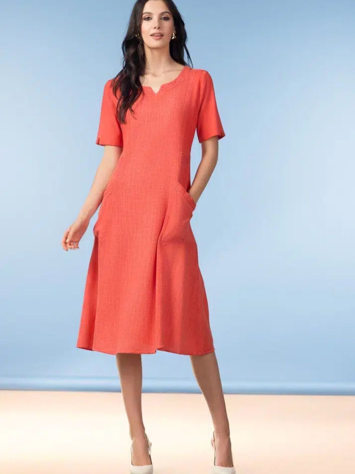 Robe avec poches Alison Sheri Robe avec poches Alison Sheri