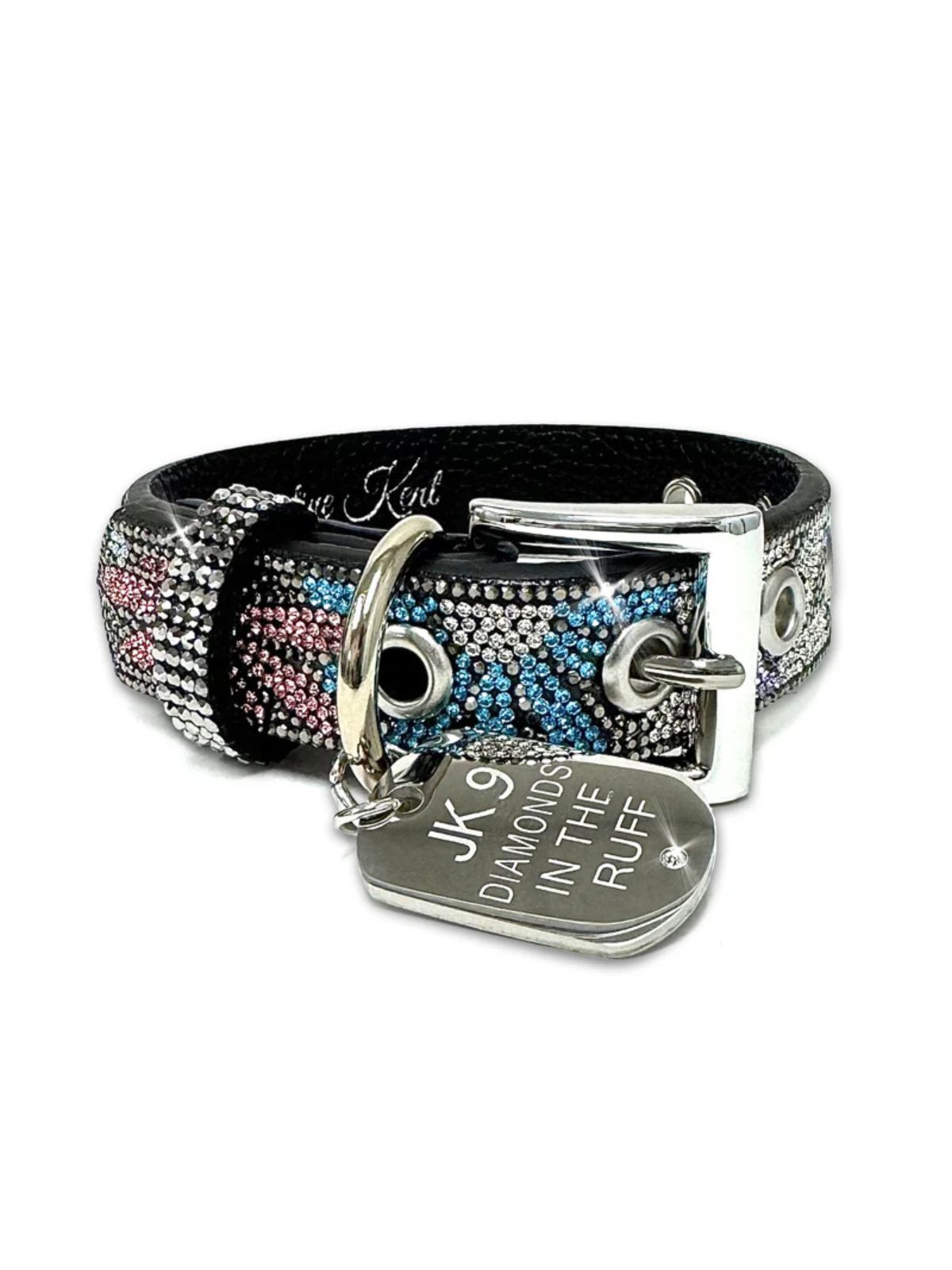 Collier pour chien Small Flower Power Diamonds in the Ruff hématite Jacqueline Kent Collier pour chien Small Flower Power Diamonds in the Ruff hématite Jacqueline Kent