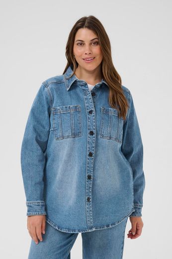 Jacket en jeans Kaffe Curve Jacket en jeans Kaffe Curve