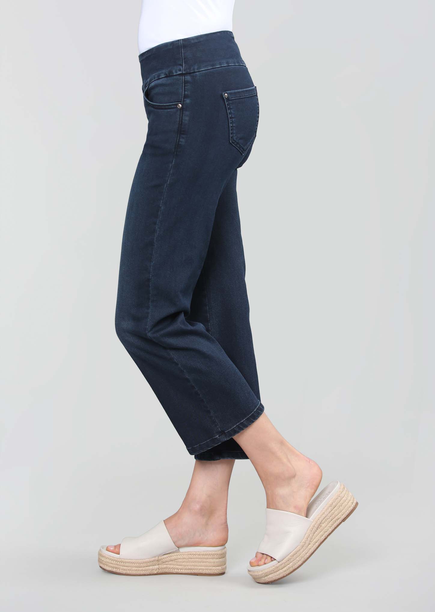 Pantalon Gaucho en Denim Lisette L. Montréal Bryana 541695 