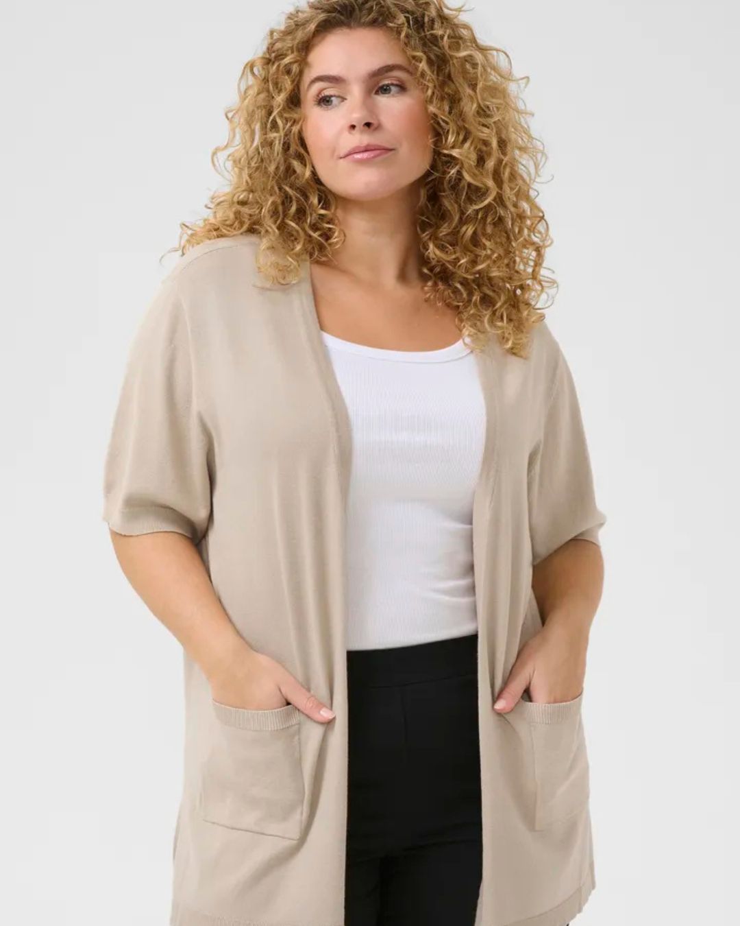Cardigan avec poches KCfarsia Kaffe Curve 10583302