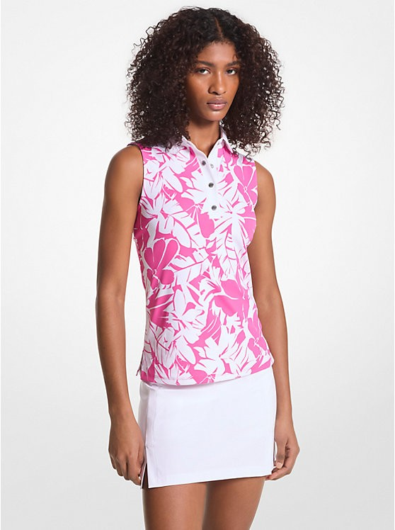 Débardeur à col polo Michael Kors MS450KGBL4 
