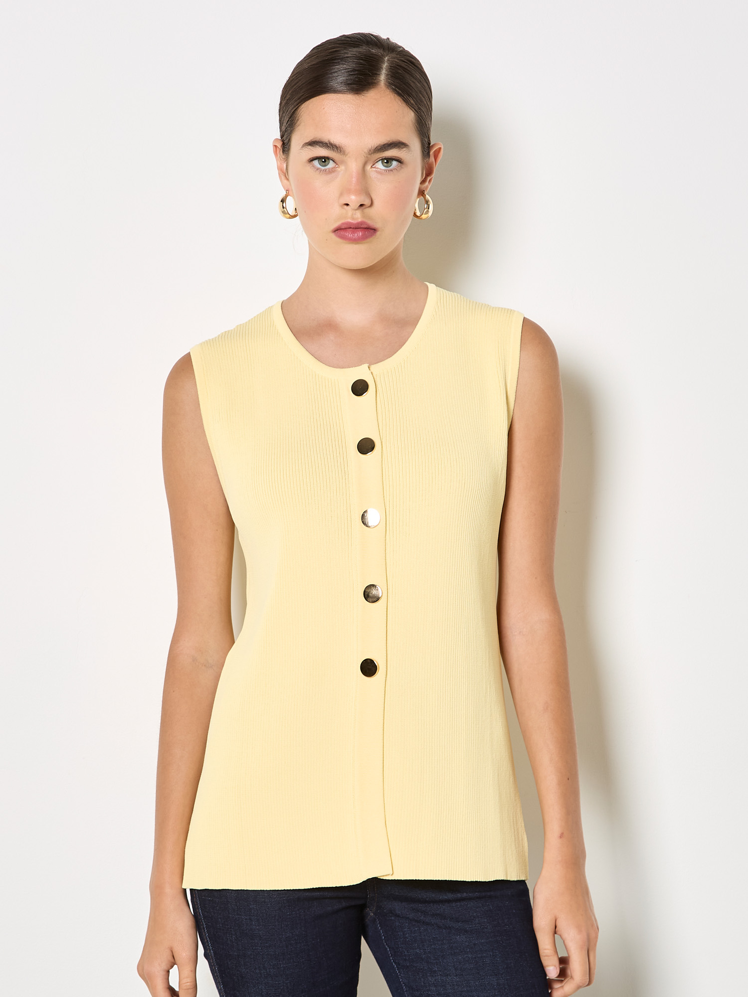 Veste à bouton Apricot 