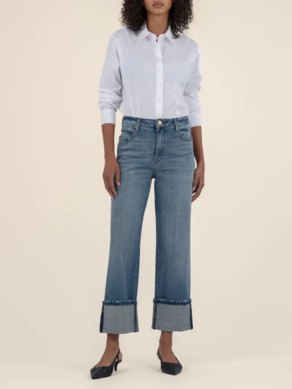 Jeans à taille haute Sienna Kut 