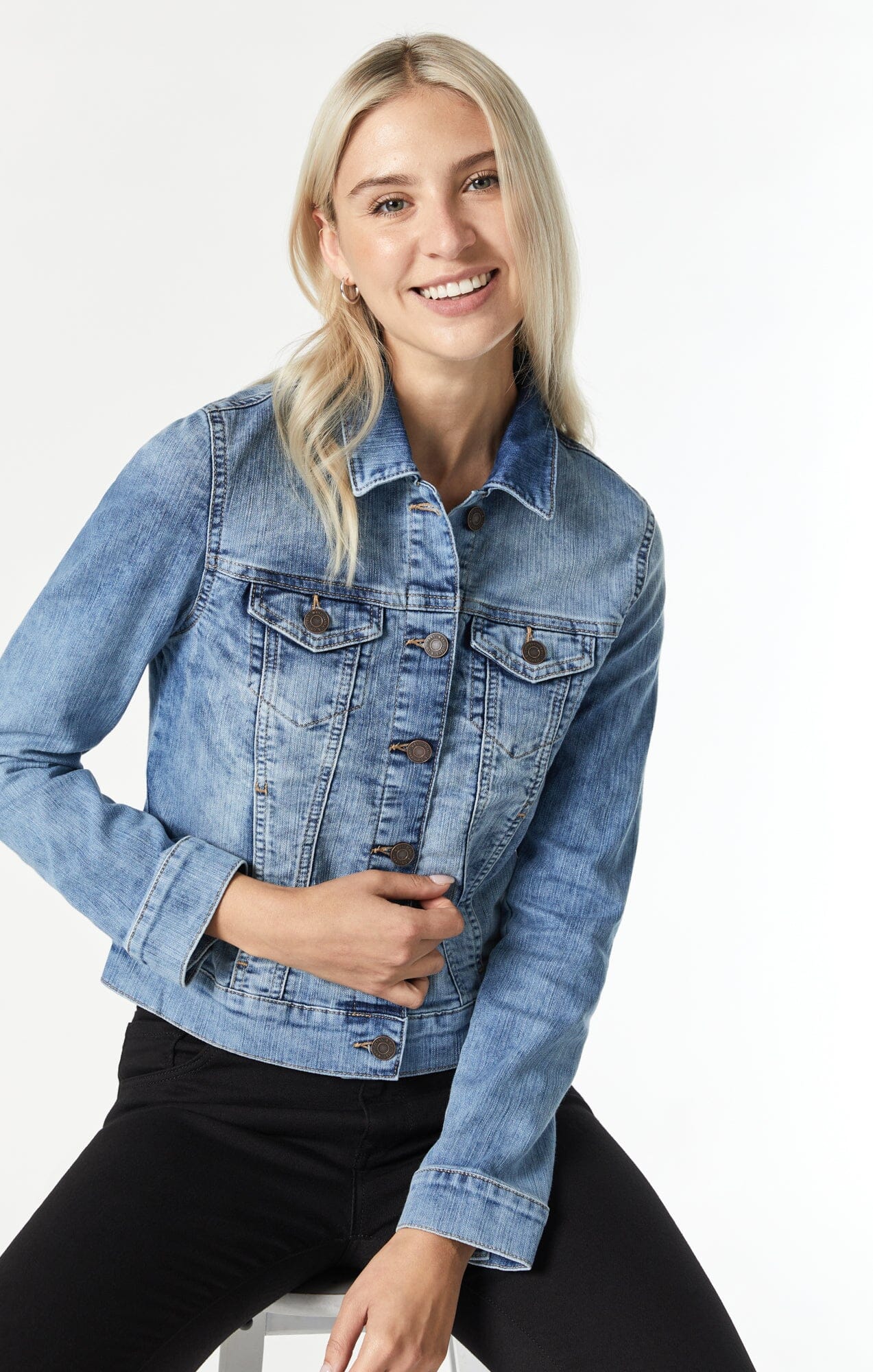 Veste en jeans Samantha Mavi 1130212078