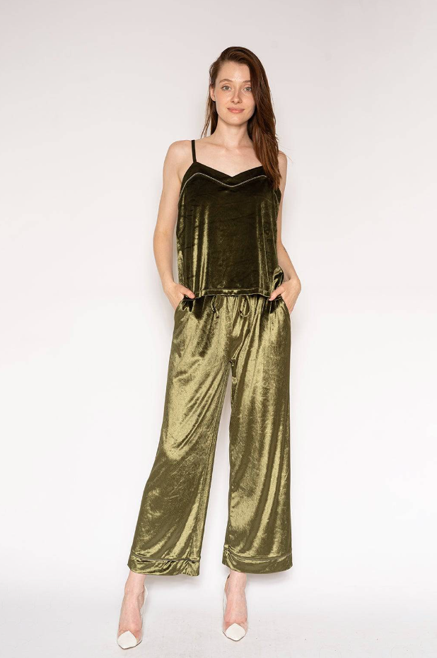 Camisole de velours LATTELOVE LW05KT004 