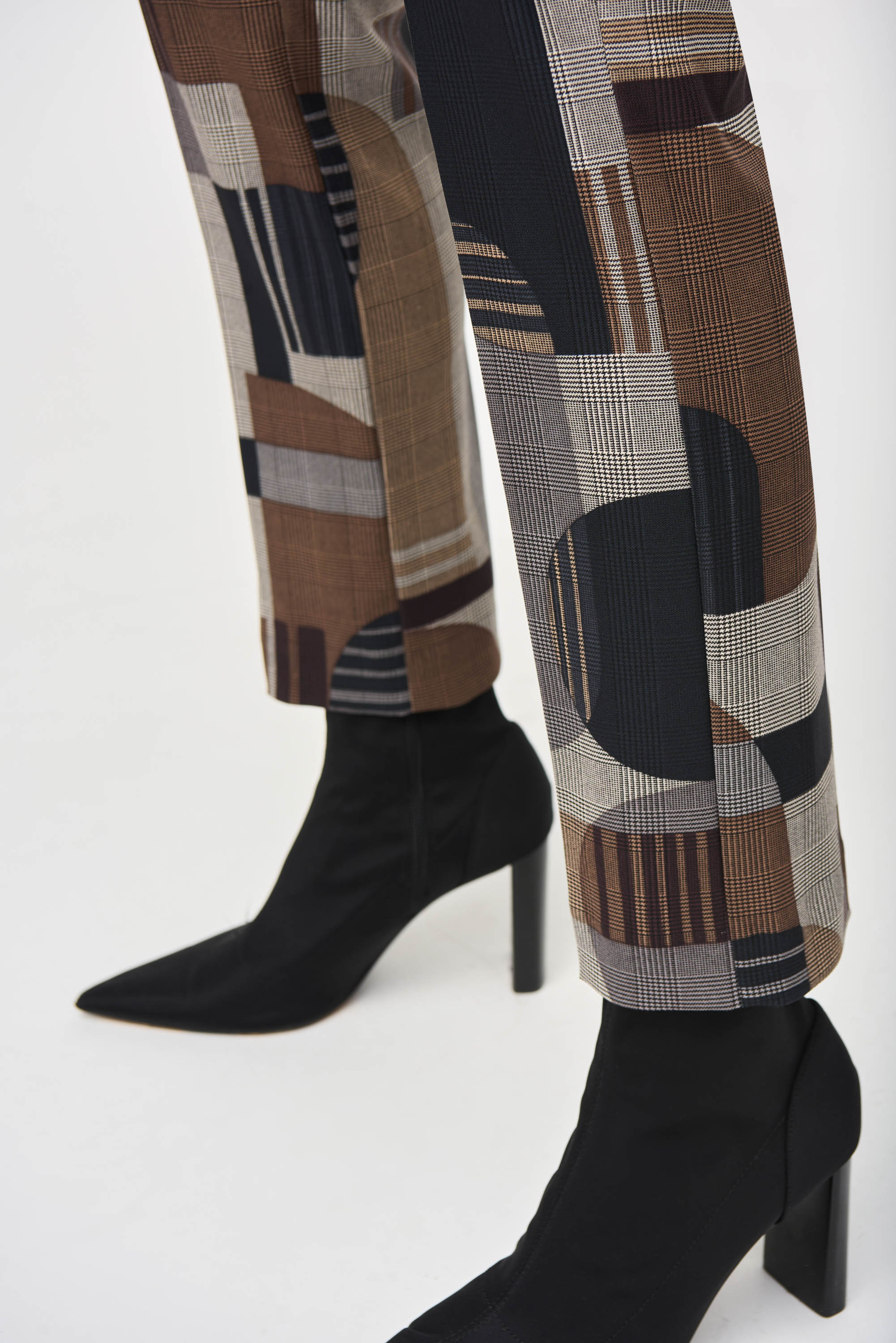 Pantalon droit à imprimé abstrait Joseph Ribkoff 243299 
