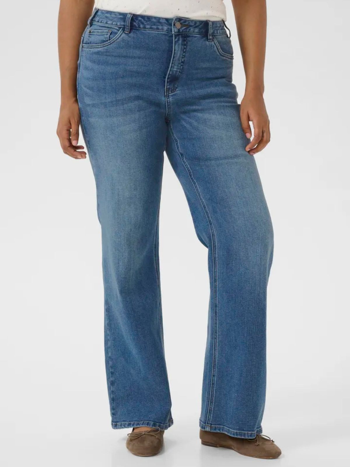 Jeans à jambe large Kaffe Curve 